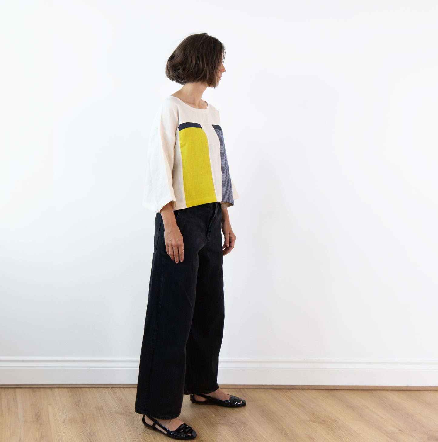 Bonnard linen top 2
