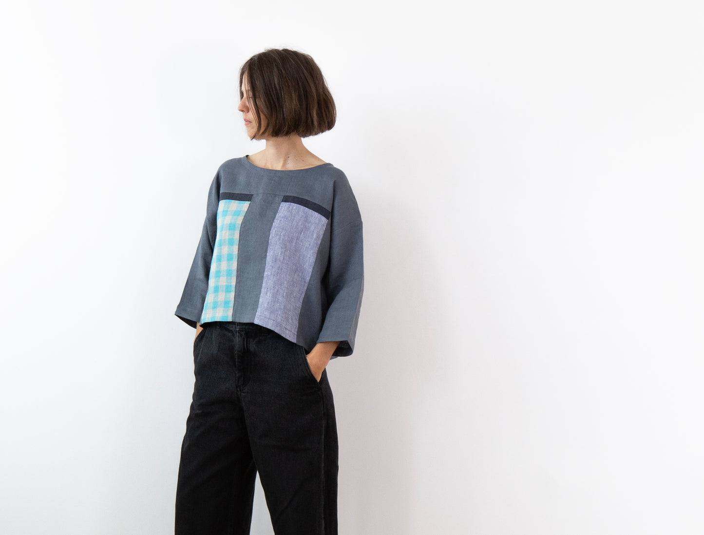 Bonnard linen top 3