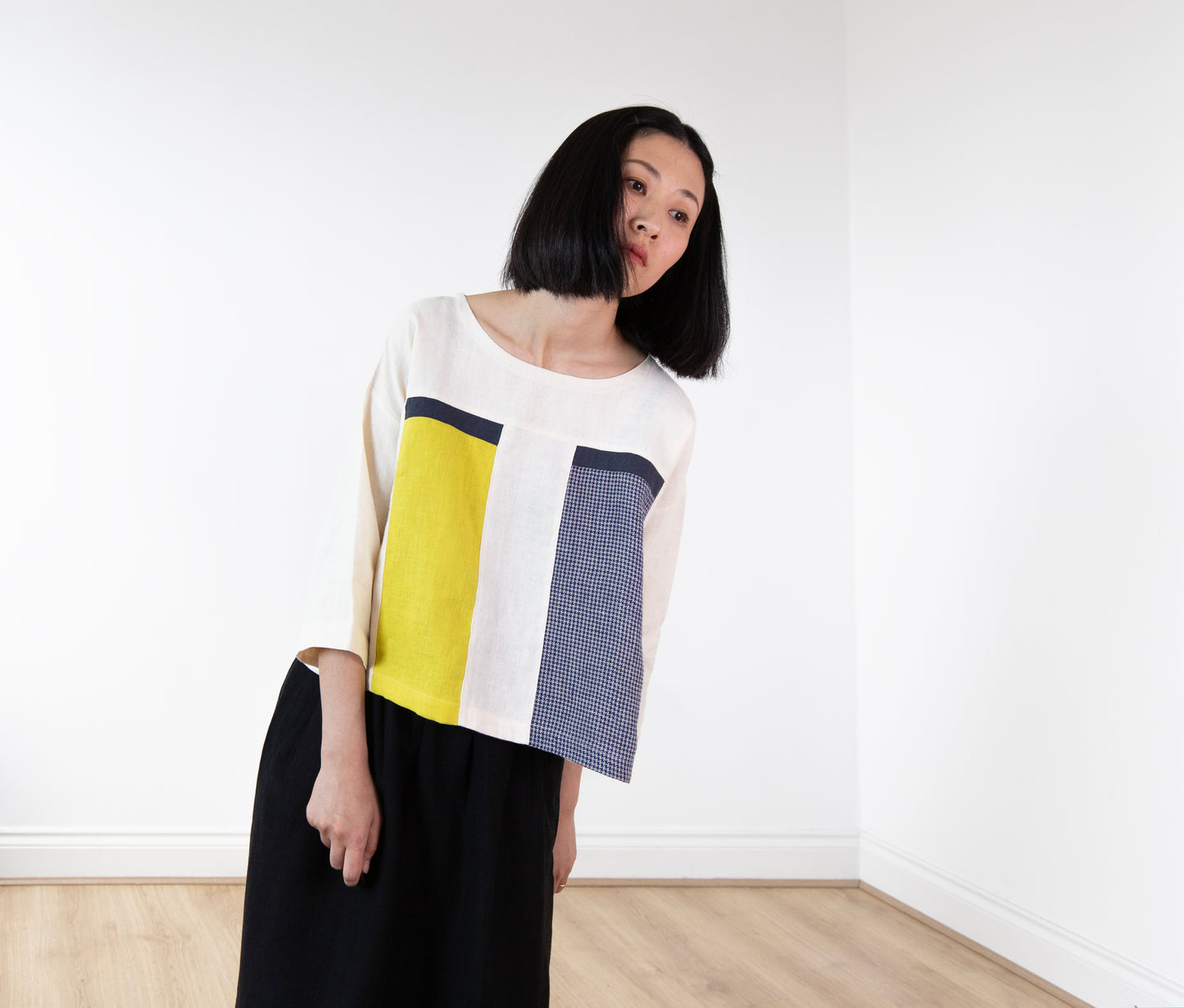 Bonnard linen top 2