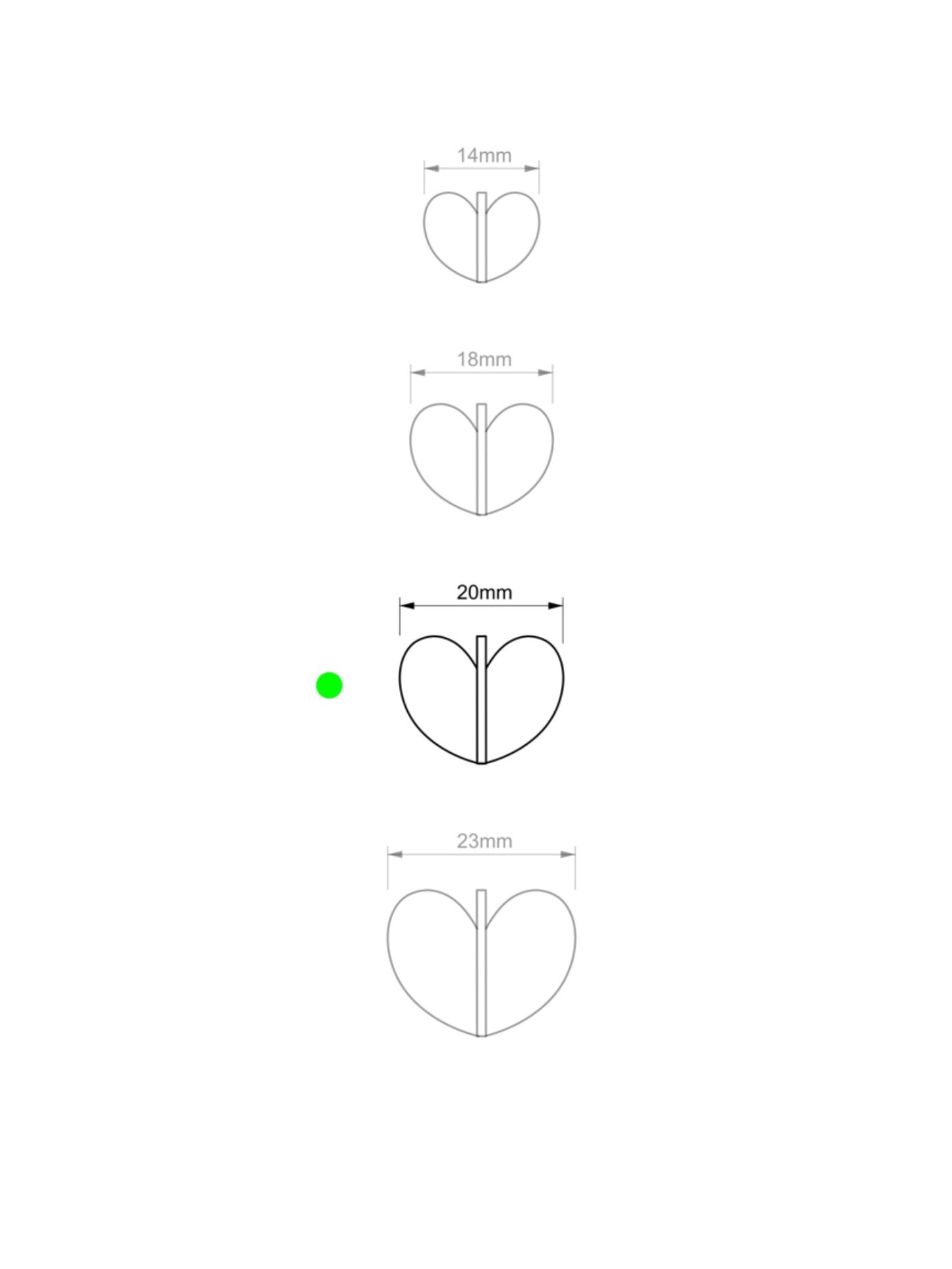 Pulse pendant by itta (20mm)