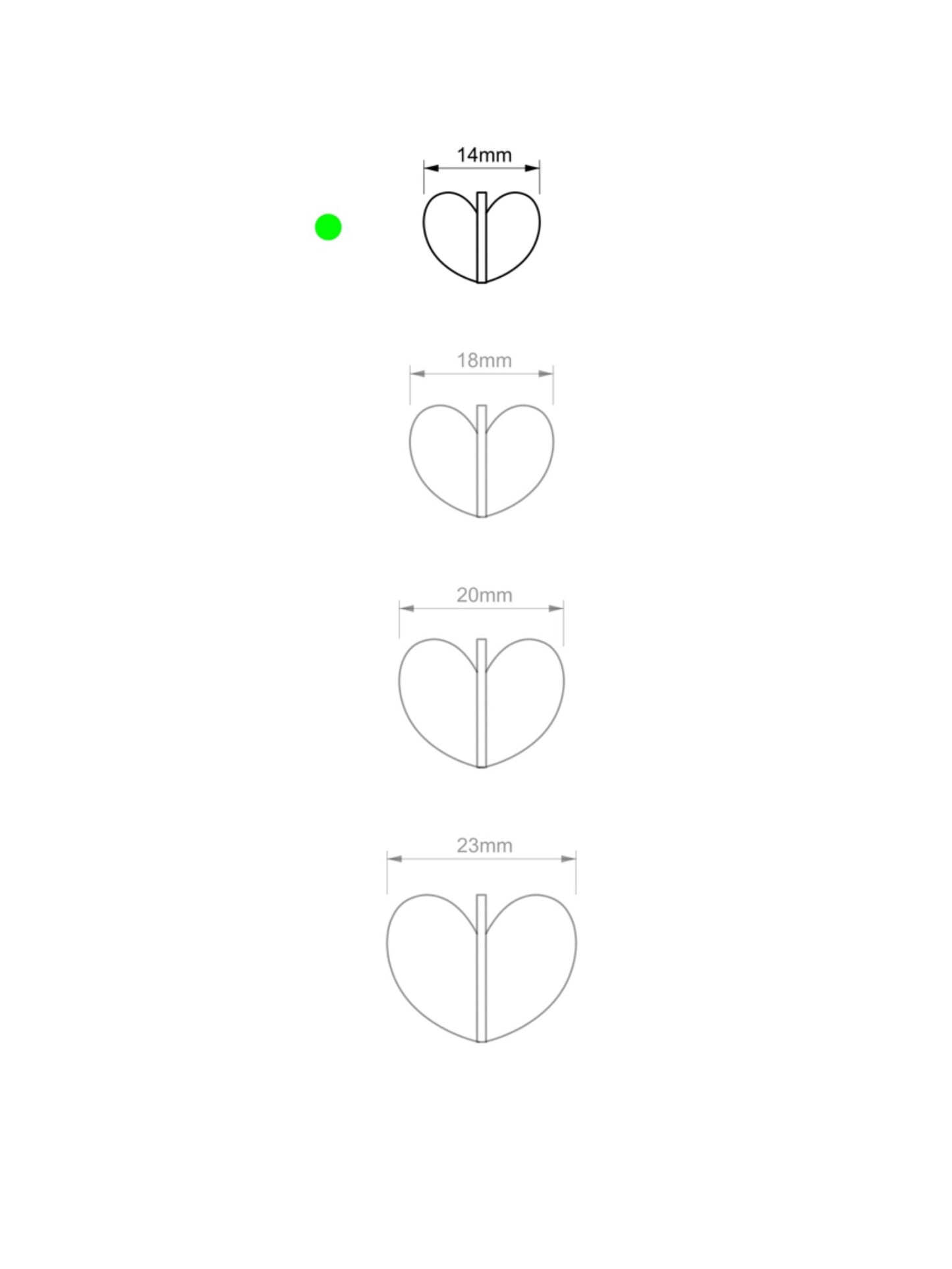 Pulse pendant by itta (14mm)
