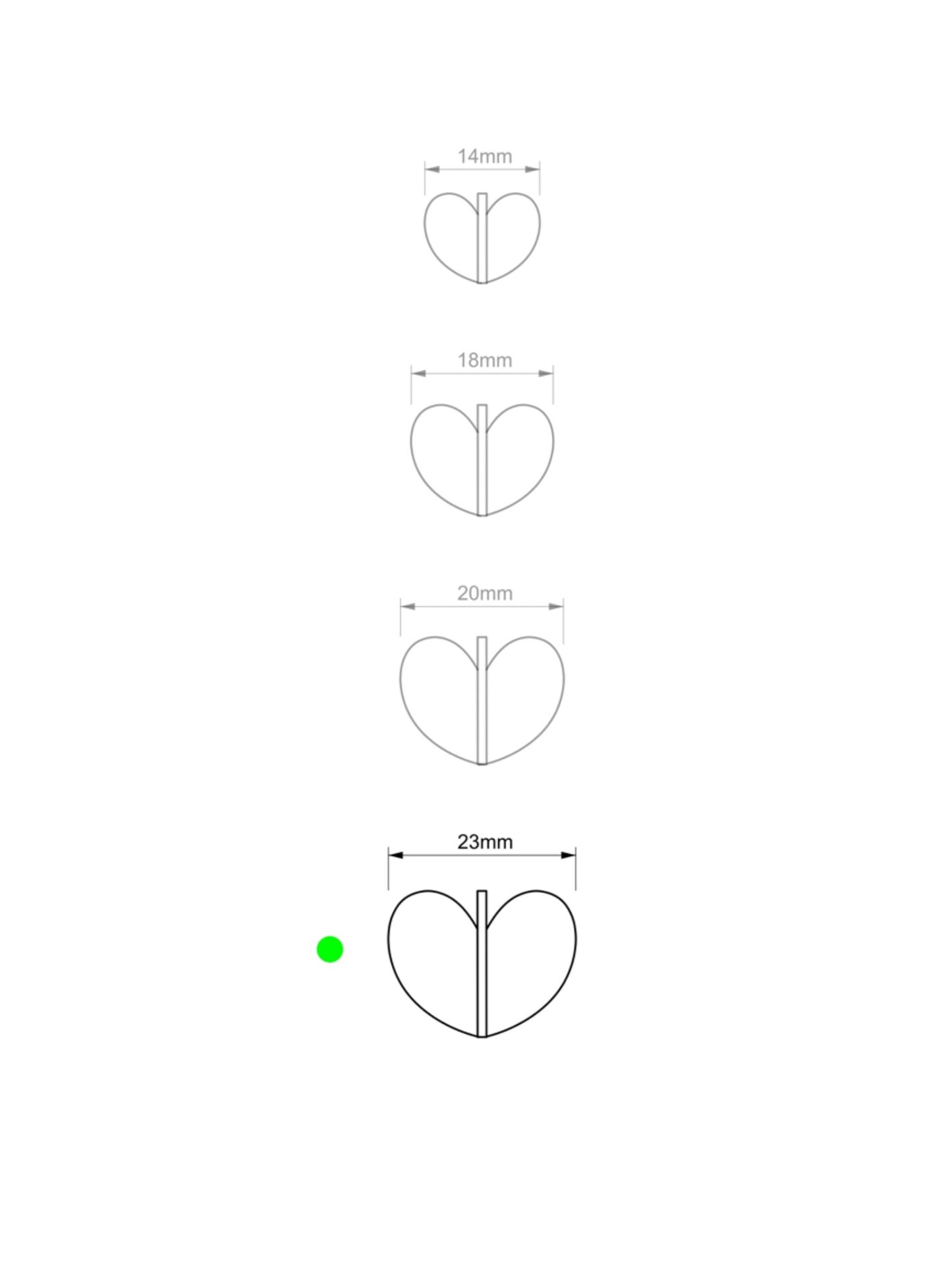 Pulse pendant by itta (23mm)