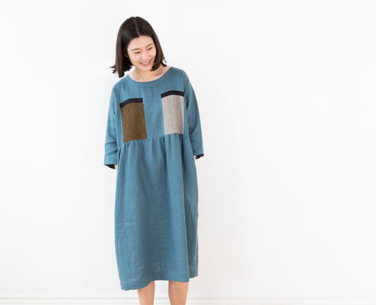 Vuillard linen dress 6