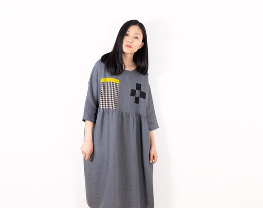 Manet linen dress 3