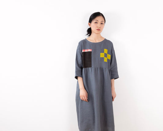 Manet linen dress 2
